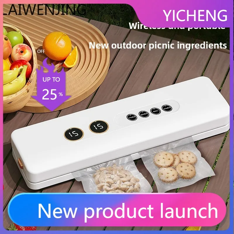 LYY  portable food vacuum wet and dry sealing machine standby