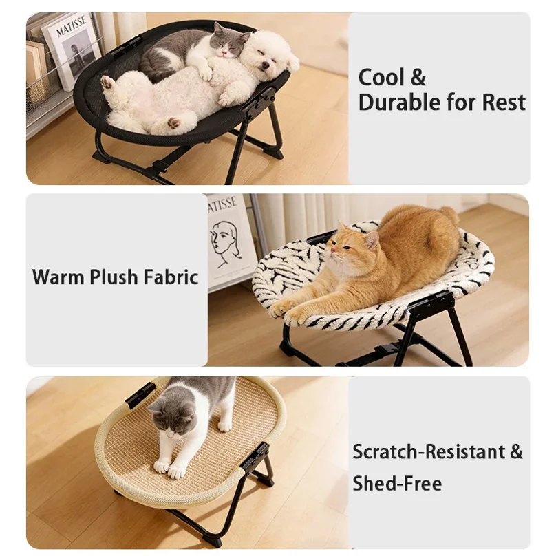 ペット用マーチングベッド オールシーズン対応 猫用ベッド 折 - Pet Supplies Application のレビューと価格