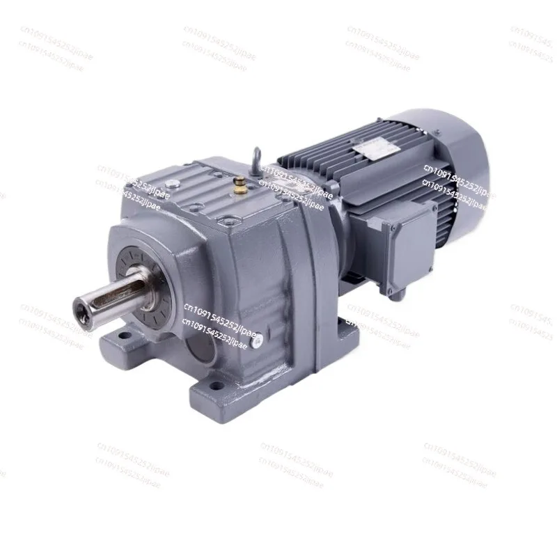 high quality R Gearbox Speed Reducer helical gearbox 3hp gear motor 3 phase gear motor