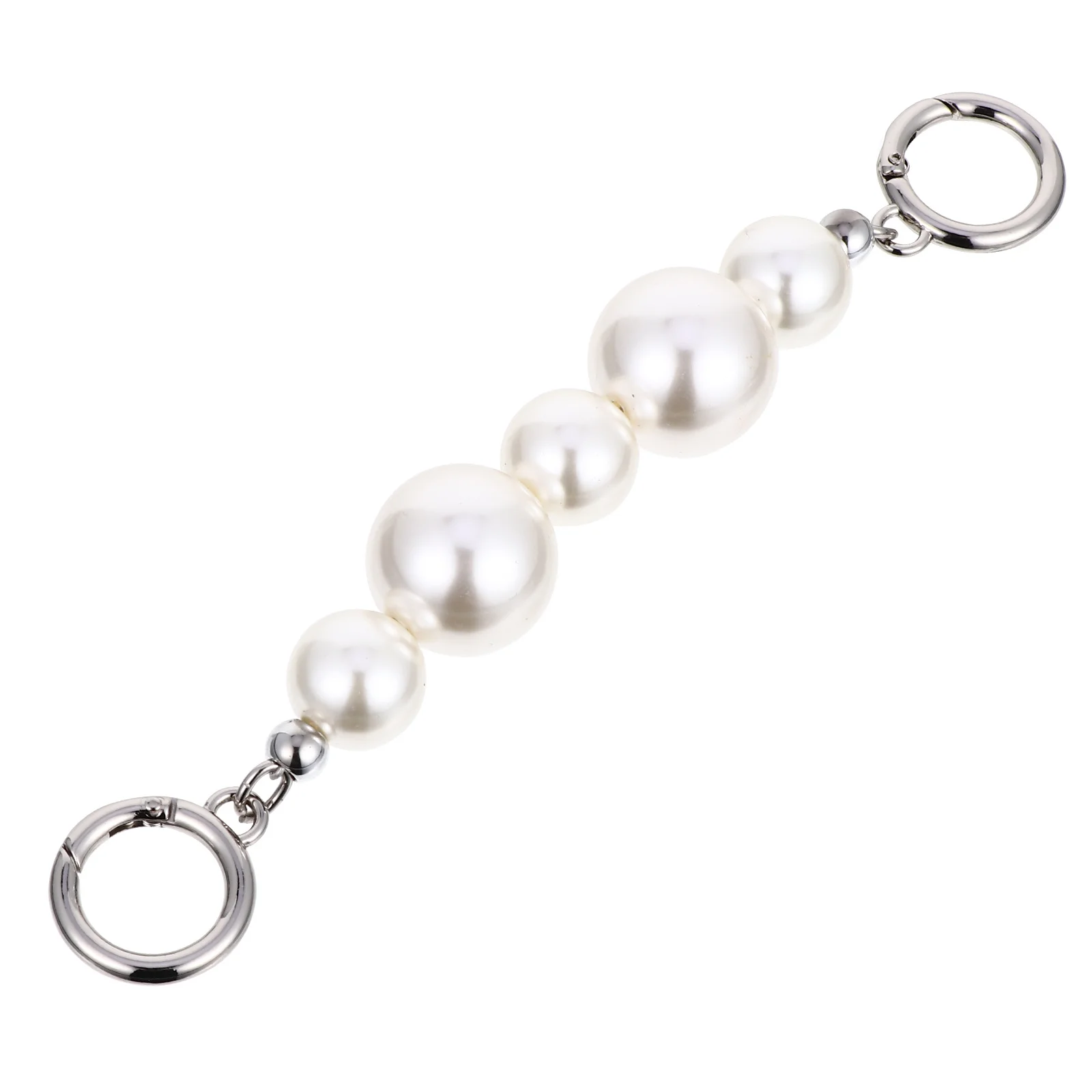 1 Buah Tali Tas Mutiara Imitasi Berkualitas Tinggi untuk Pengganti Pegangan Tas DIY, Aksesori Tas, Pegangan Tas