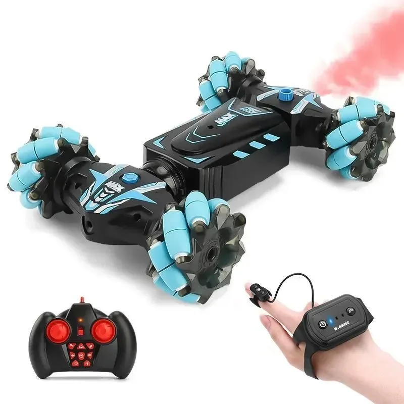 Travel Remote Control Stunt Twist Car, Battery Powered Remote Control Crawler, 360° Rotating RC Crawler