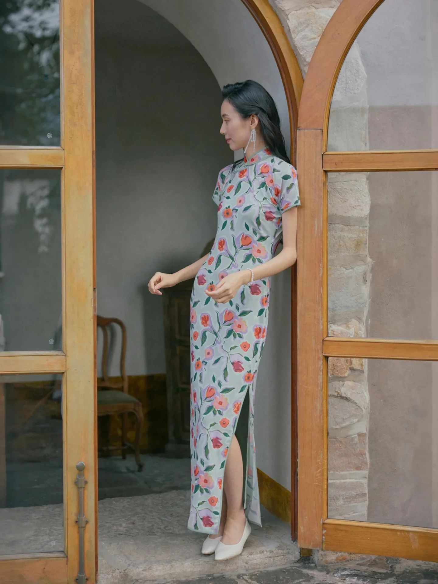 

Ранняя осень, Новое поступление, длинный комплект Svel, повседневная одежда, винтажный комплект Sle ort Sve, длинный D...