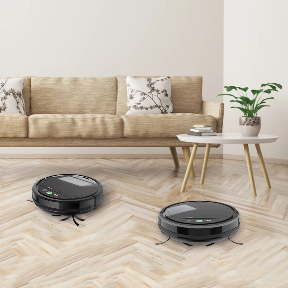 Smart Sweeper Household 3 In 1 Cleaning Vacuum Cleaner APP Remote Control 2500PA Super Suction 2500mAh Sweeping Robot