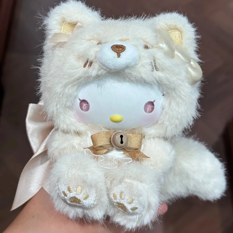 Sanrio Characters Fox Island Blind Box My Melody Plush Pendants Surprise Box  Cinnamoroll Kuromi VinlyAnime Doll Mystery Bag Toy