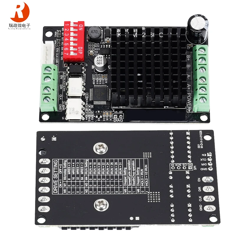 TMC2160-OC Stepper Motor Driver Board 3D Printer Breakout Drive Parts TMC2160OC Stepping Engine Two Phase Hybrid Controller Nema