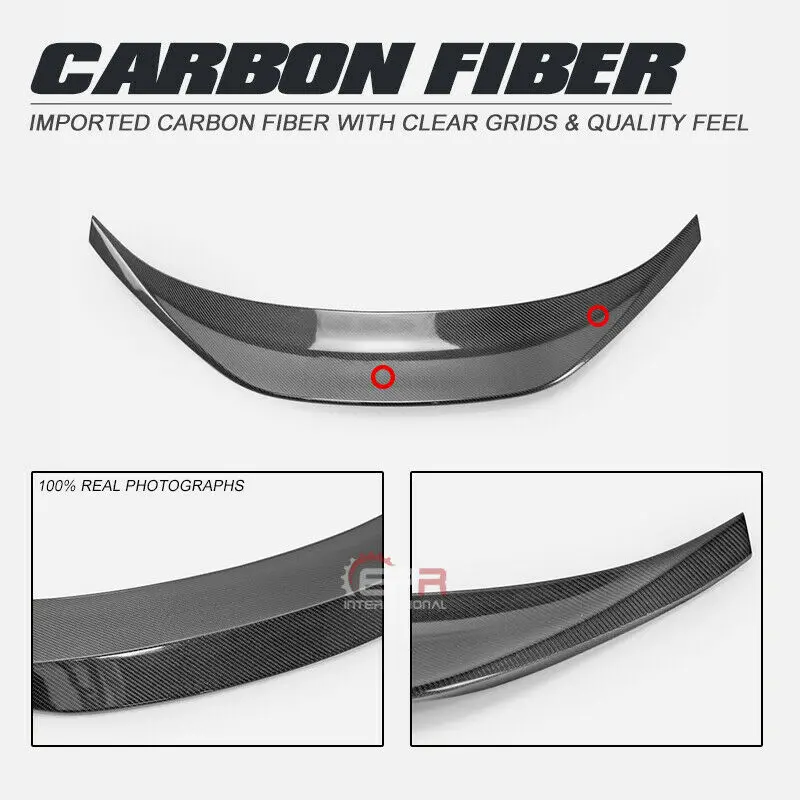 

For Toyota Fit Subaru GR86 ZN8 BRZ ZD8 TR Type Rear Spoiler Wing Lip Bodykits Carbon Fiber