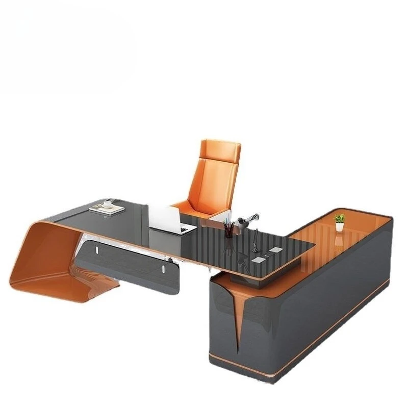 

Modern Simple Manager Desk Supervisor Technology Sense Large Class and Chair
