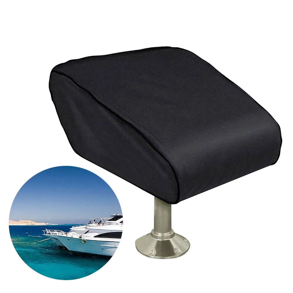 

Boat Folding Seat Cover Waterproof Heavy-Duty Trailerable Fishing Chair CoveY1G7 Captain\\'s Seat Protector Automotive Goods