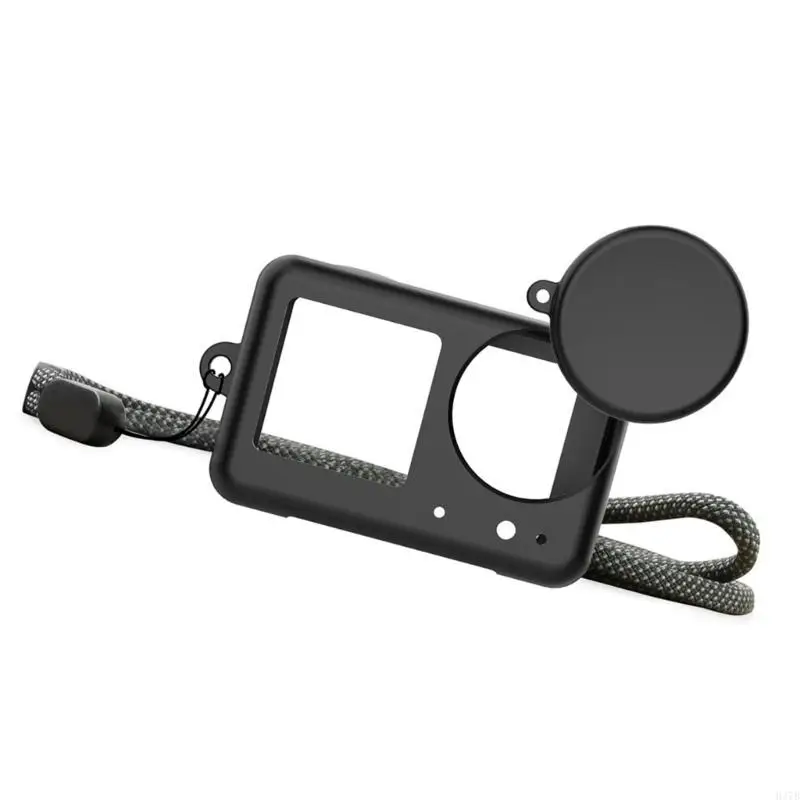 H37B für Action 4/3 Kamera Silikonfall Antiskrettern Schutzkamera Silikon Weiche Hautschutzkamera -Zubehör