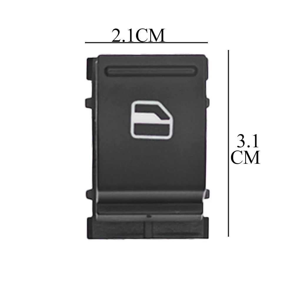 7L6959855B 1K0959855 زر مفتاح الطاقة للنافذة للجولف MK5/6 باسات B5/B6 أماروك شاران تيجوان توران طوارق #3