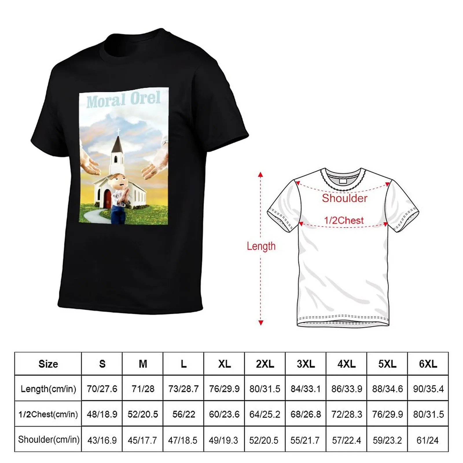 Moral orel T-Shirt Lightweight Casual Summer T-Shirt