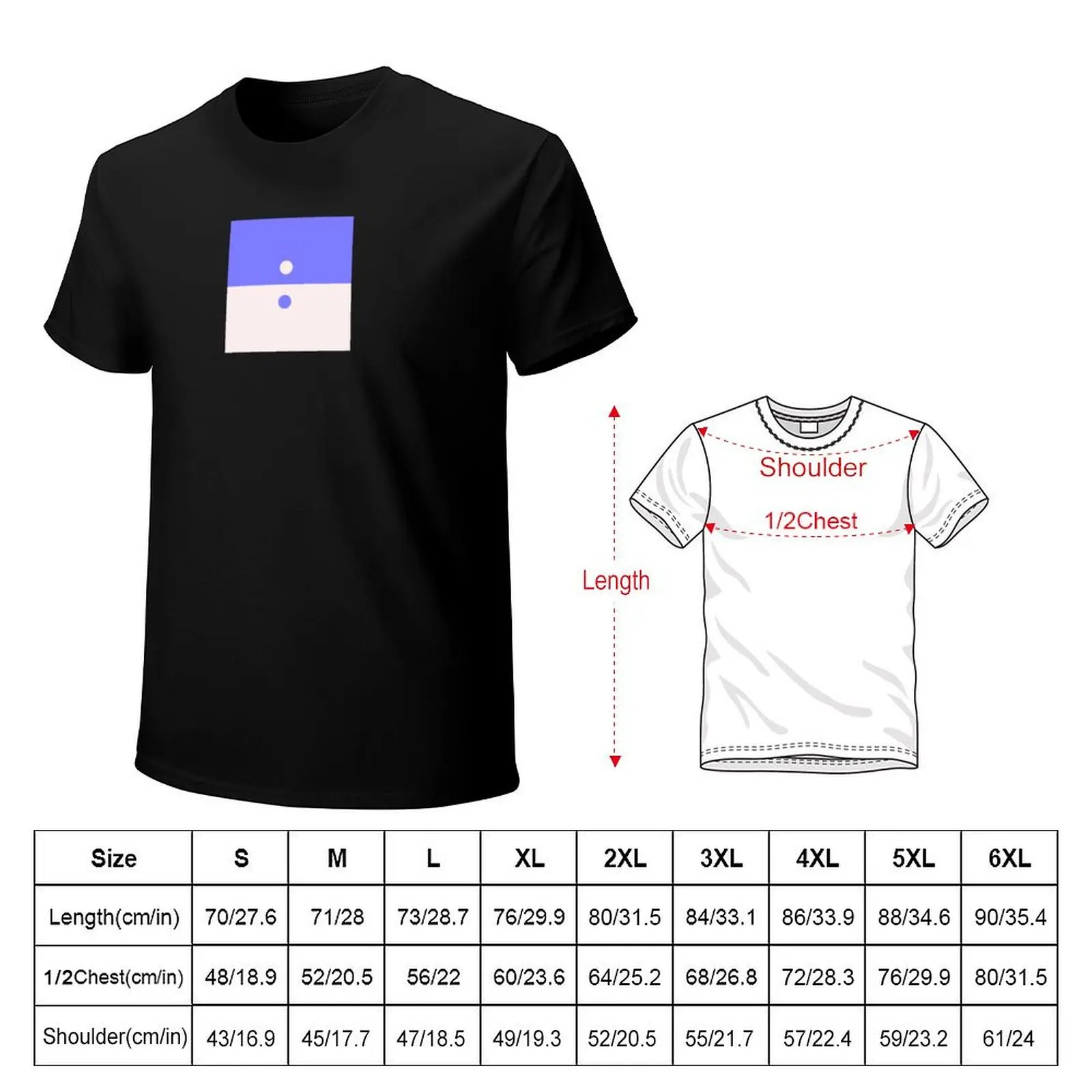 Tropical Indigo and Lavender Blush 2 T-Shirt cotton t shirt man T-Shirt