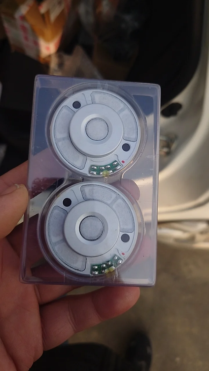 1 Pair Hifi 50mm Headphone Speaker Unit 32ohm Headset Driver Earphone Repair Parts Wool Composite Film Newest