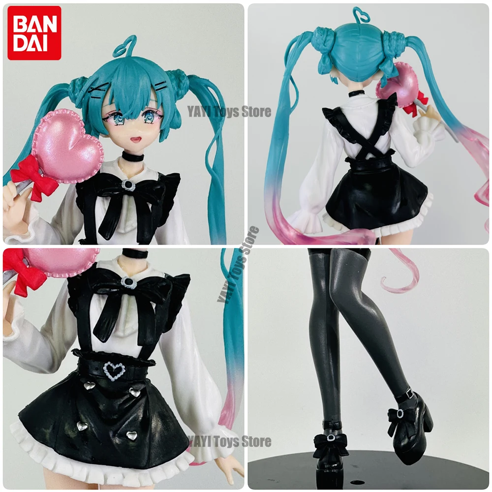 18cm Sexy Girl Hatsune Miku Figurka Anime Moda Subkultura Miku Figurka Akcji Prezent na Boże Narodzenie Kolekcja PVC Model Lalka Zabawki