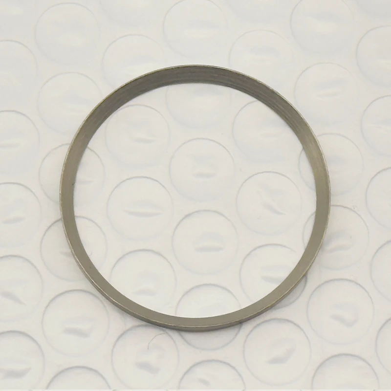 Mod 30.3mm x 27.3mm anel de capítulo de relógio fosco fit skx007 skx009 srpd nh35 nh36 caixa de relógio substituir anel interno de metal peças de relógio