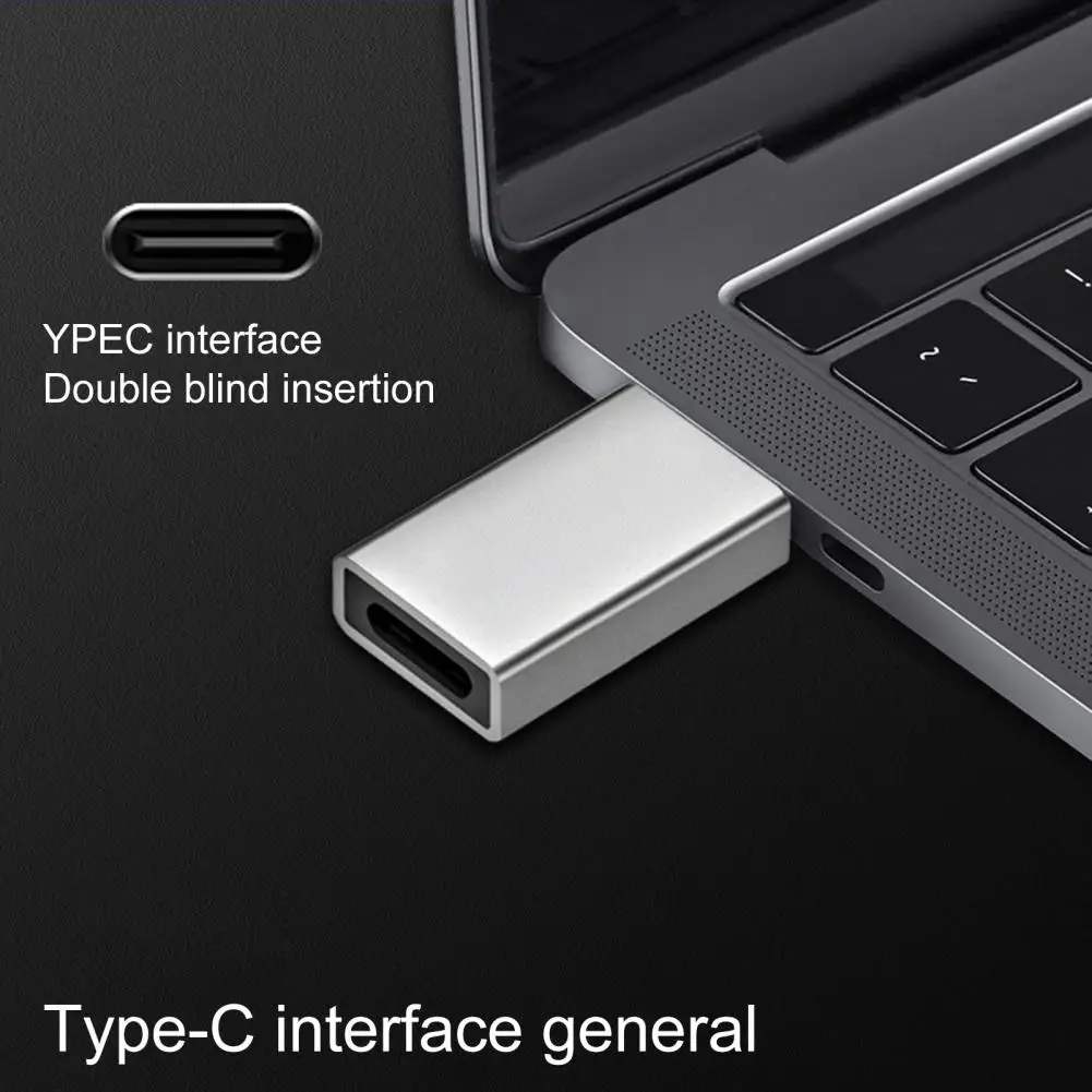 Converter Fast Charging f Type-C OTG Adapter Aluminum Alloy to USB3.0 PD for Laptop PC Computer