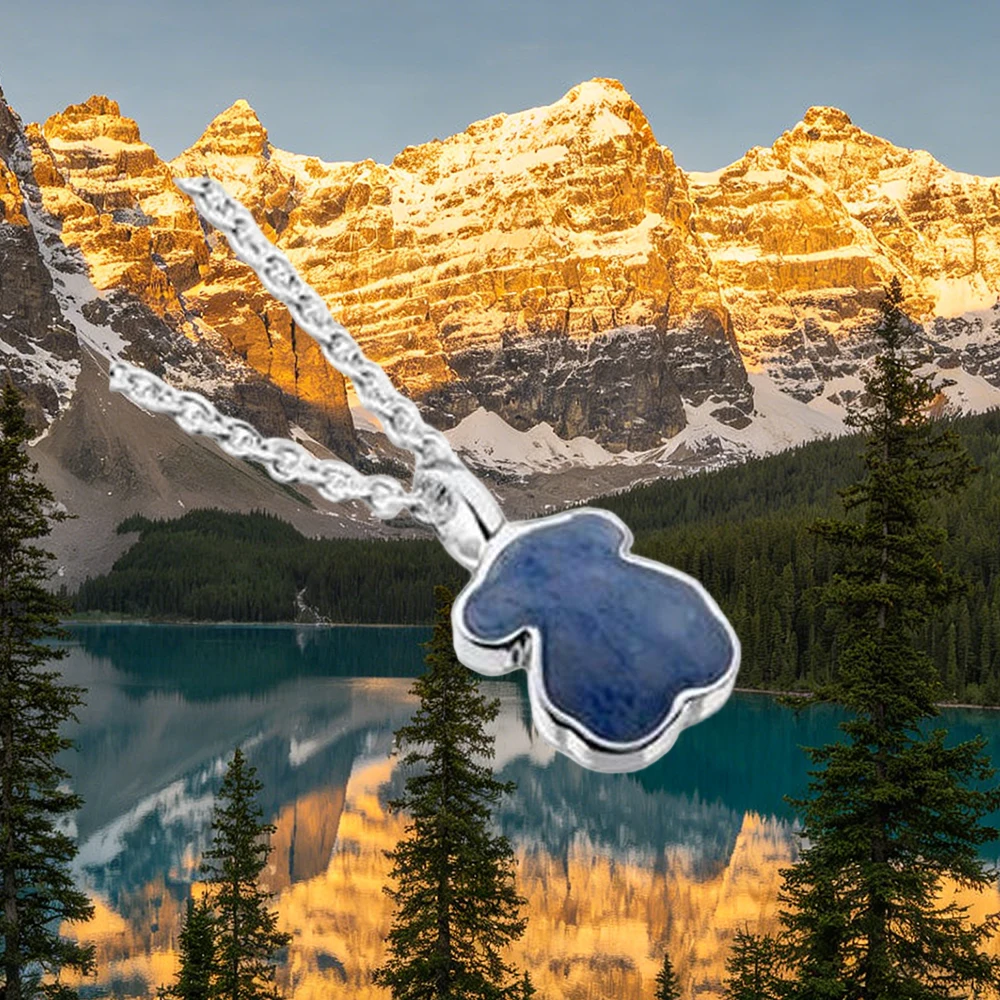 

Модное испанское украшение с медведем, серебряное ожерелье S925, изящный маленький кулон для девочек-подростков и женщин, коллекция 2026 года