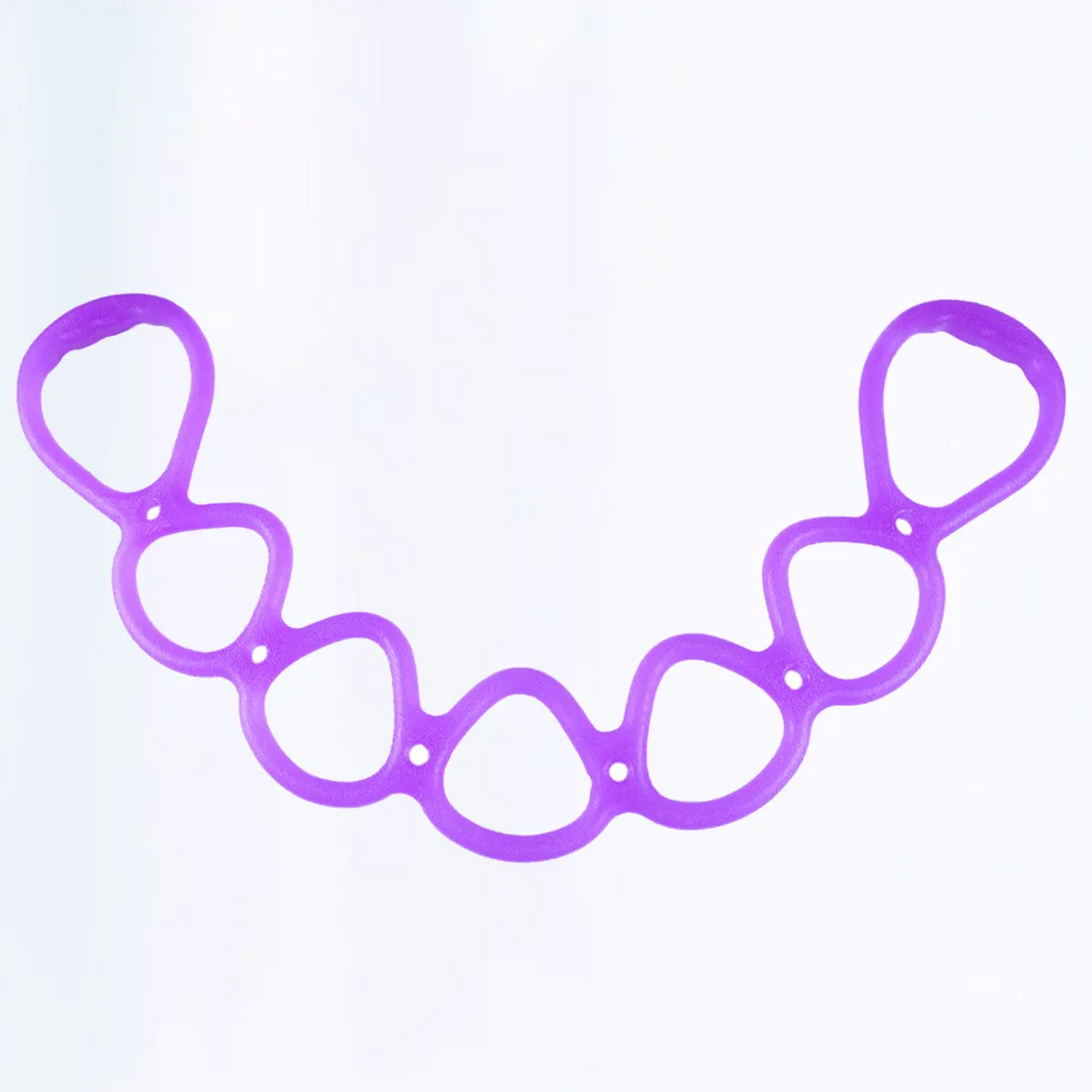 1 قطعة العصابات التدريب القوة 8-نوع المتوسع للنساء الرجال خفيفة الوزن دائم اليوغا اللياقة البدنية اليوغا اللياقة البدنية العصابات الفرقة الأرجواني