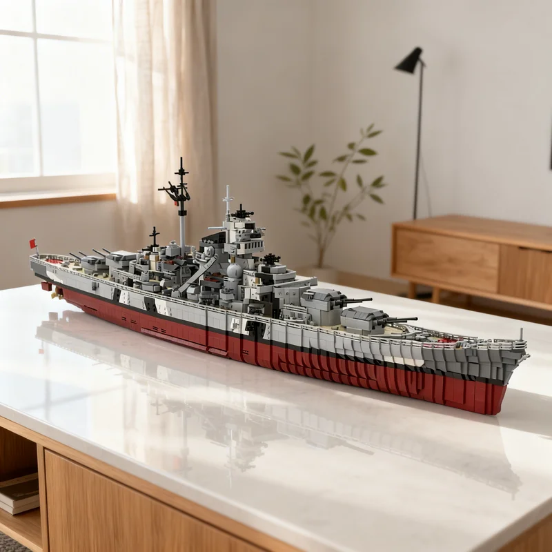 

7164pcs MOC Bismarck Universe Model Building Blocks Construction Christmas Gifts Toy Creative DIY Idea Brick Toys Architecture