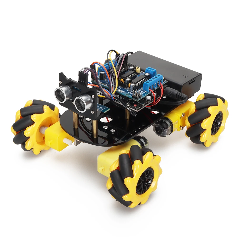 Smart Robot Car Kit For Arduino Programming Educational Project Develop Skill Learning Robot Kit Automation Robot with Codes