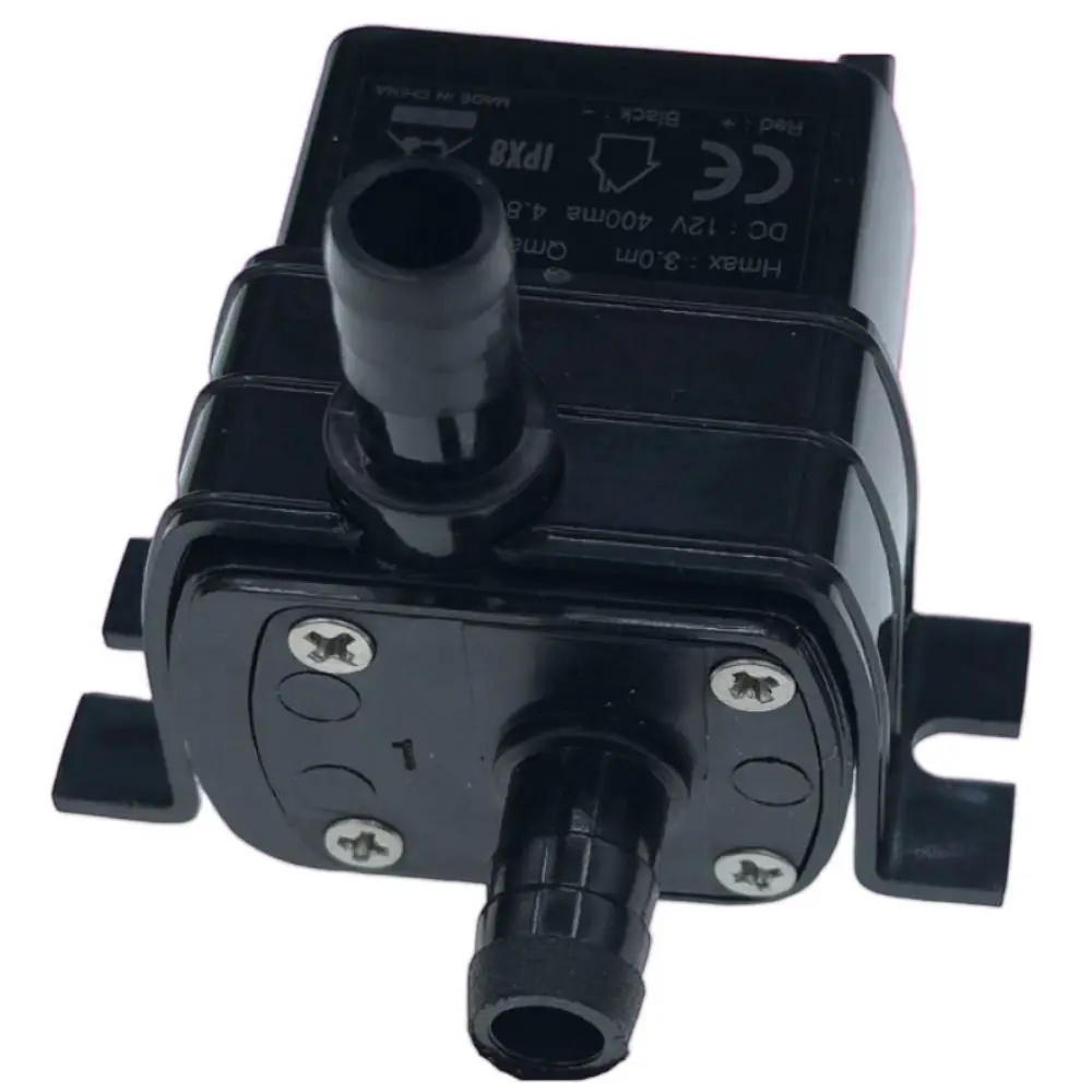 

Бесщеточный микроводяной насос 4,8 Вт, 240 л/ч, эффективная передача воды, 12 В постоянного тока, небольшой бытовой насос, ультра-тихий водонепроницаемый