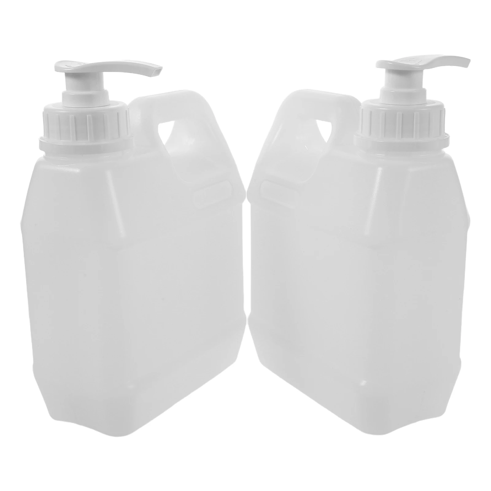 

2Pcs 1L Empty Plastic Shower Dispenser Refillable Pump Bottles Body Wash Shampoo Lotion Portable Durable Aromatic Experience