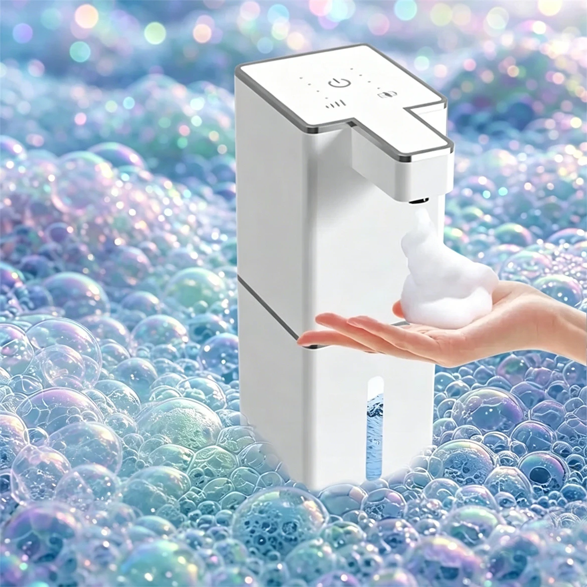 USB Charging Soap Dispenser Portable Desktop foam Electric Bubbler Automatic Hand Wash Dispenser
