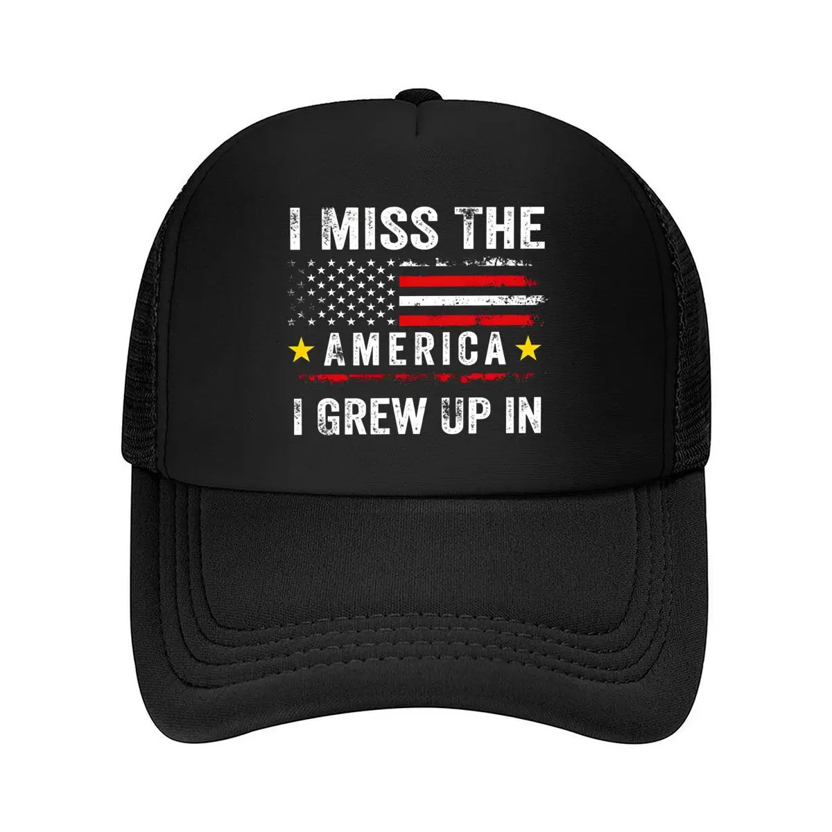 Spring, Autumn, Summer Sunshade Gift, Printed Bestseller Special Price, Unisex I Miss America Where  2026 Mesh Baseball Cap