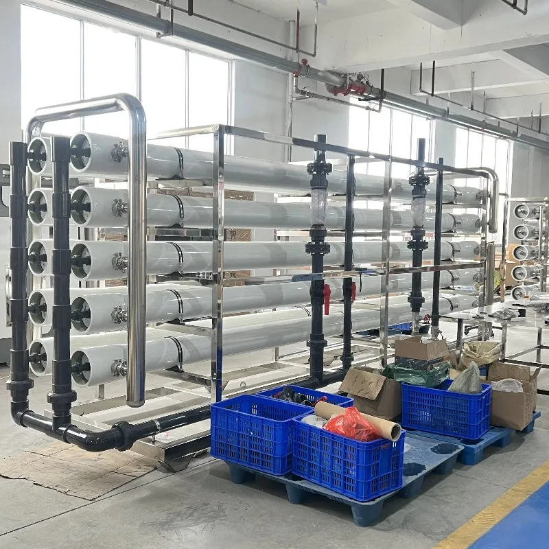 Good Factory RO Deionized Water Purifier Machine Reverse Osmosis Systems Pump PLC Core Components for Purification Filtration