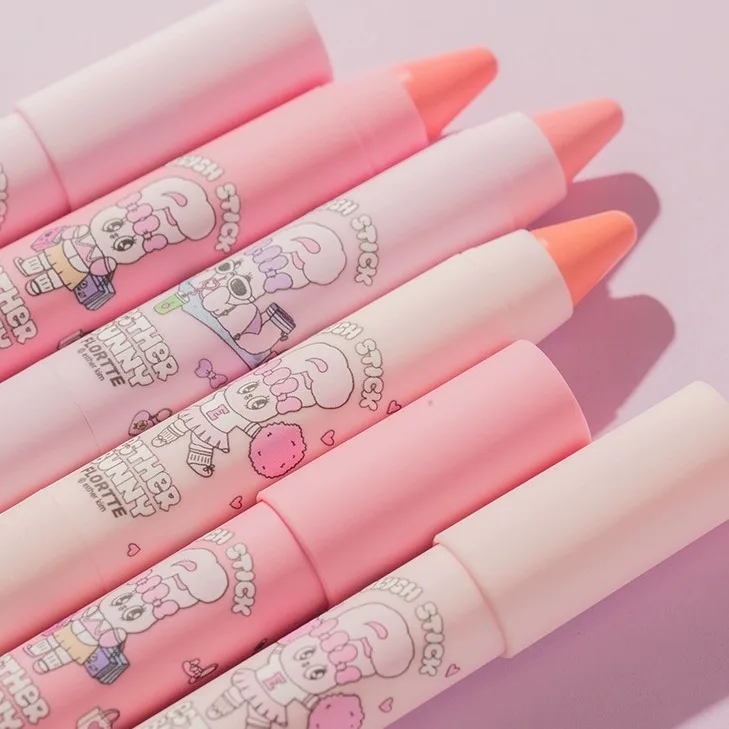 FLORTTE EstherBunny Blush Pen Shrinking and Expanding Color Blush Cream