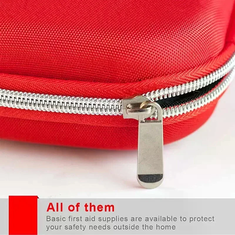 Waterproof Portable First Aid Kit - Emergency Medical Travel Care Kit For Home College Dorm Camping Hiking