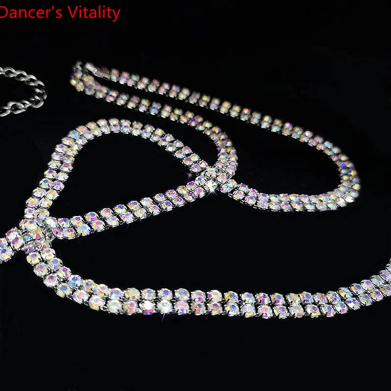 For Women Belly Dance Accessories Alloy + Diamond Waist Belts For Belly Dancing Chain Jewelry Skin Care Products Chain