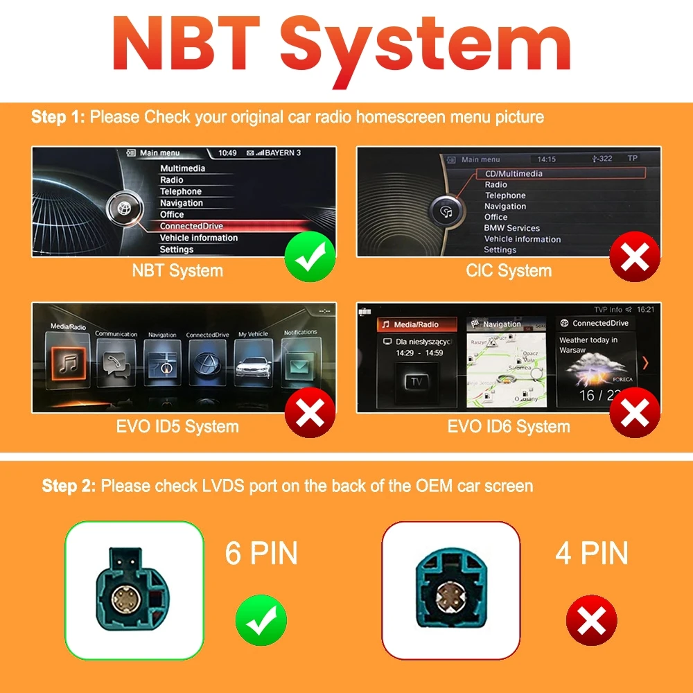 Wireless CarPlay For BMW NBT CIC 1 2 3 4 5 7 Series F22 F10 F01 F02 X3 X4 F25 F26 MINI X4 X5 X6 F56 F15 F16 F85 Android Auto Box image 3