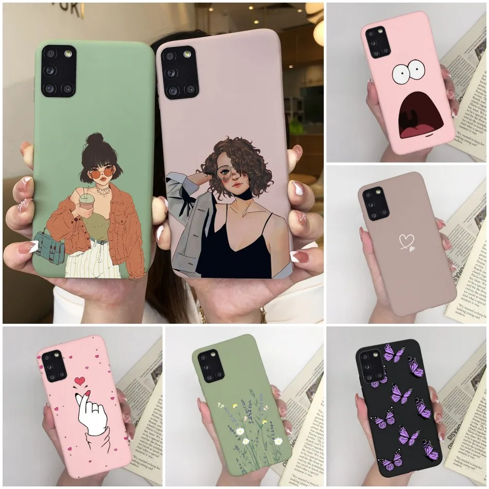 For Samsung Galaxy A31 Case For Samsung A31 A 31 SM-A315F 6.4 Phone Cover Soft Silicone Case For Coque Samsung A31 Phone Cases