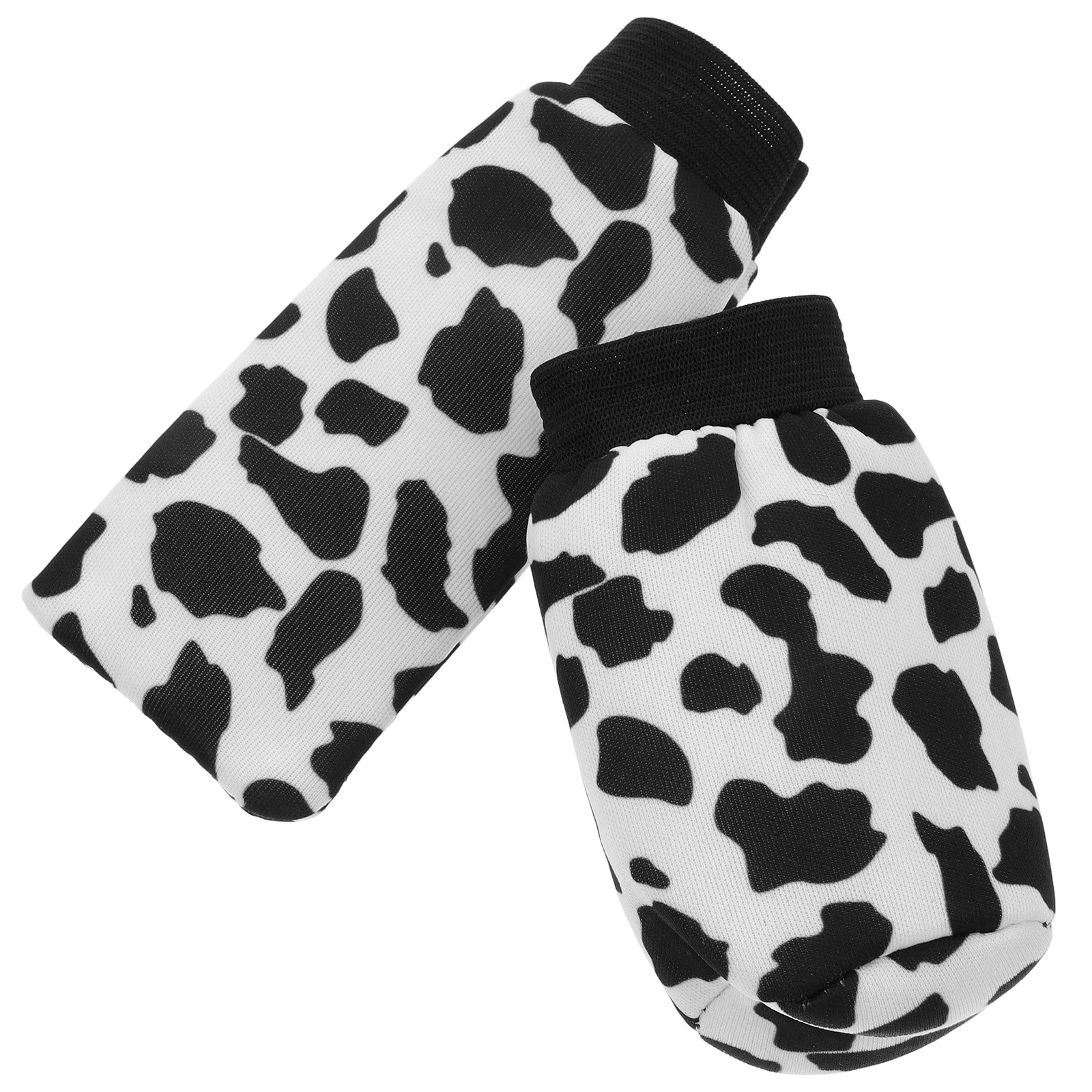 

1 set 1 Set Car Knob Handbrake Handle Cover Cow Print Knob Sleeve Gear Shifter Cover Car Interior Accessory