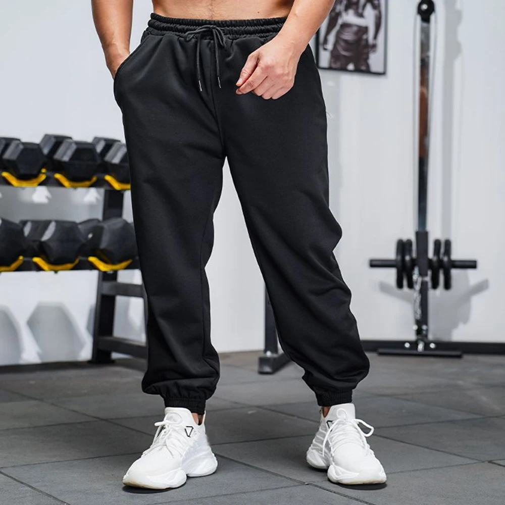 Basketball Training Running Fitness Pants Men's Invisible Open Crotch Outdoor Sex High Street Sweatpants Slacks Autumn Long Pant