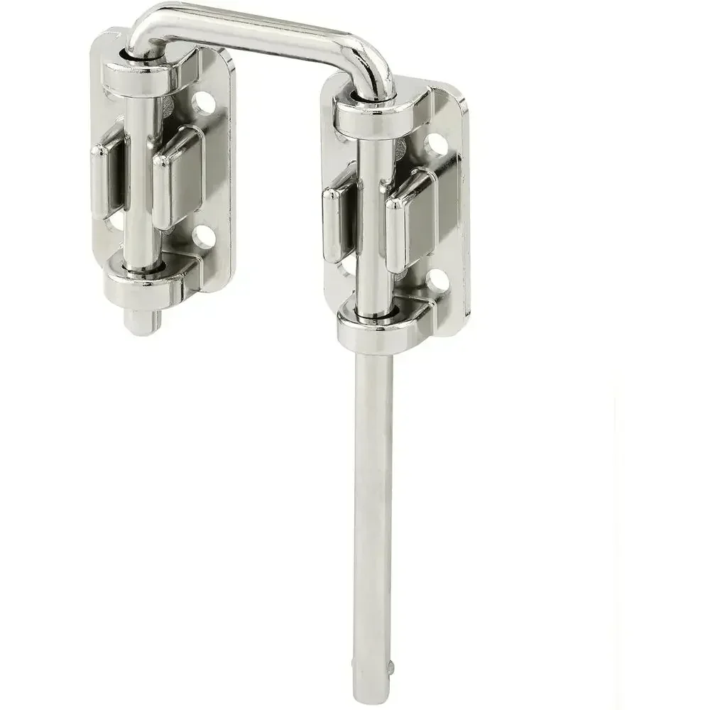 U 9847 Patio Sliding Door Loop Lock – Increase Home Security, Install Additional Child-Safe Security, 2-1/8 In. Hardened Steel B