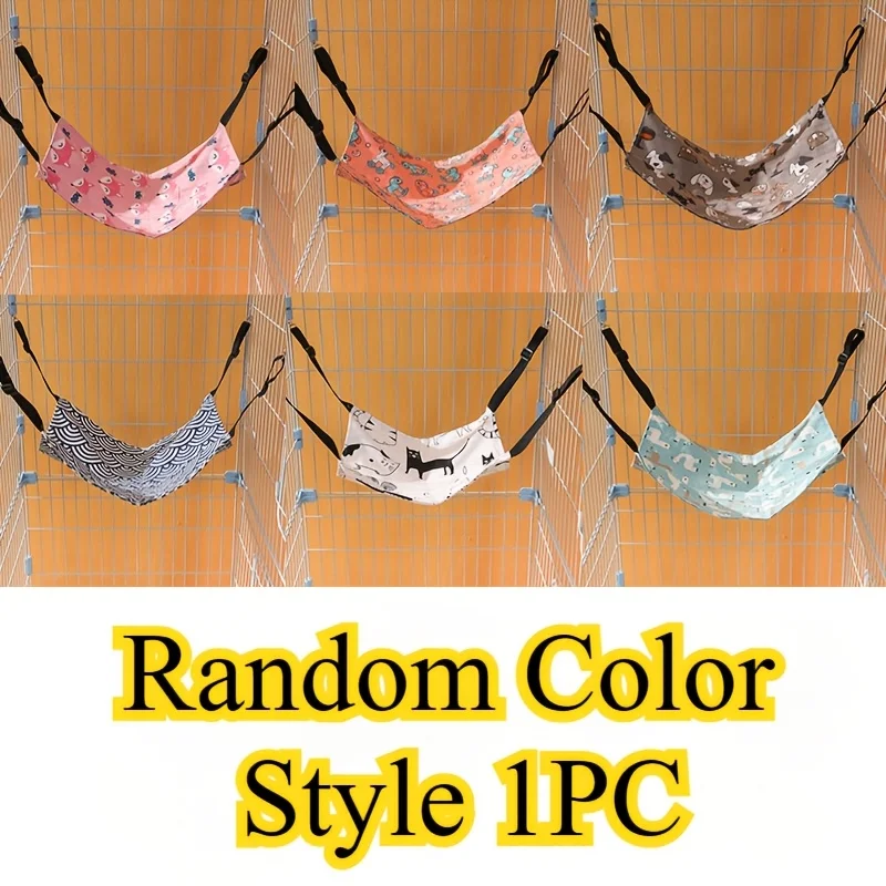 Breathable Mesh Hammock Swing Style Cage Pet Bed Hanging Nest for Cats Supplies Comfortable House Pet Accessories
