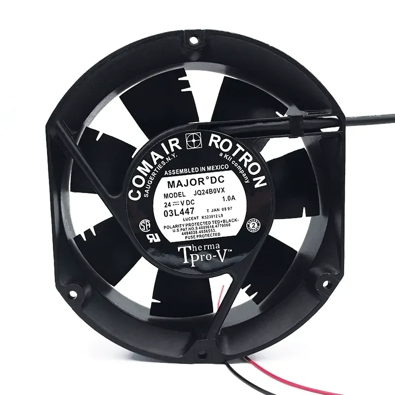 For COMAIR JQ24B0VX 24V 1.0A 17251 Aluminum frame cooling fan speed 17 cm