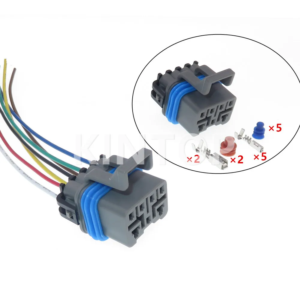

1 Set 7 Pins 1.5 2.8 Series 15305887 AC Assembly Auto Waterproof Plug Car Sealed Cable Harness Composite Connector