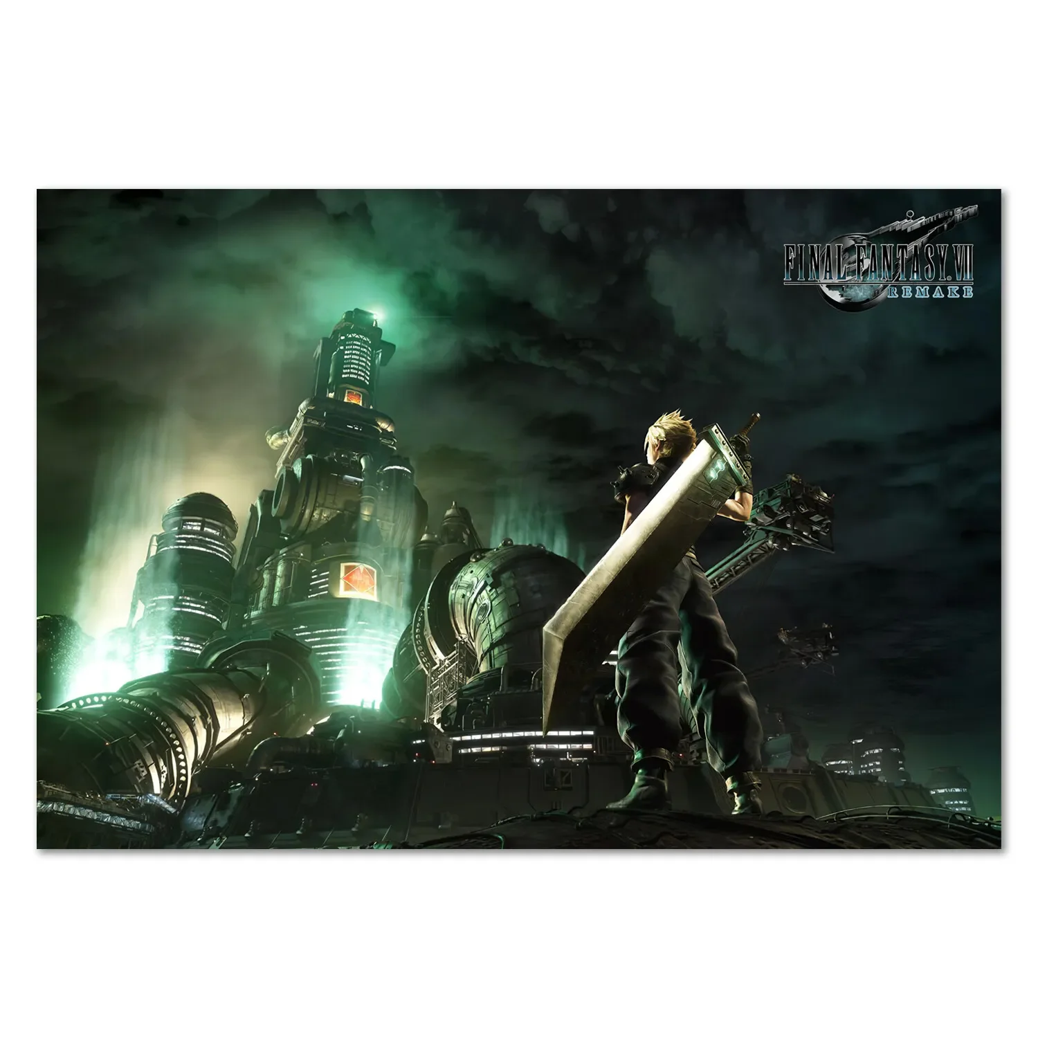 Final Fantasy VII (7) Remake Game Art Print Silk Poster Home Decor Painting