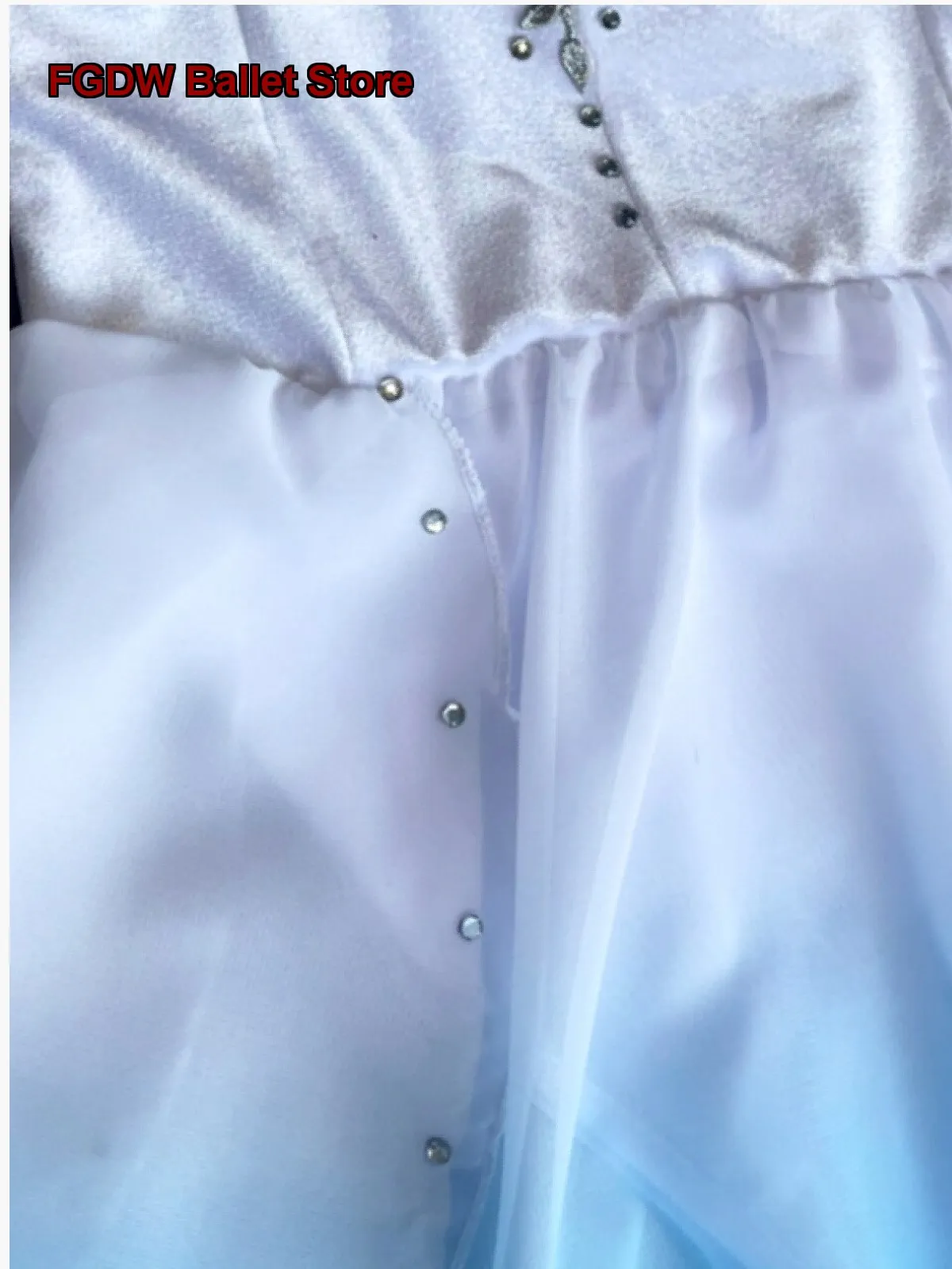 Don Quixote Cupid Magic Variation Performance Gradient Blue Tutu for Adults and Children Kids