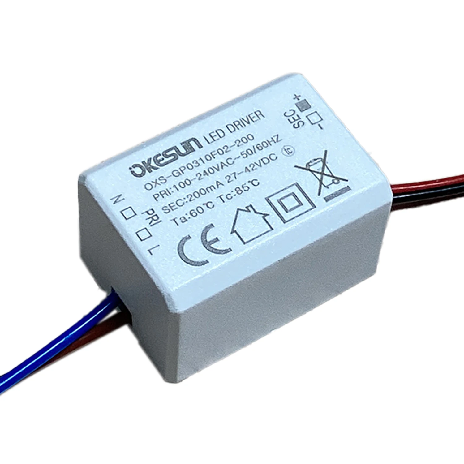 8.4W 200mA 700mA 600mA 900mA ultra-small driver mini thumb power supply constant current LED light tranformer