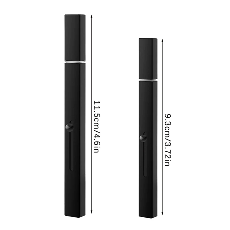 Brosse à lèvres rétractable douce Portable, brosse de maquillage à Double tête avec couvercle, brosse à rouge à lèvres, pinceaux anti-cernes, outil de beauté