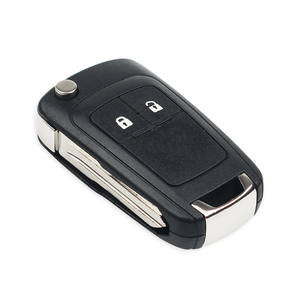 KEYYOU Für Chevrolet Cruze Aveo 2/3 Tasten Geändert Klapp Blank Fall Fob Auto-Styling Links/Rechts Klinge remote Schlüssel Shell
