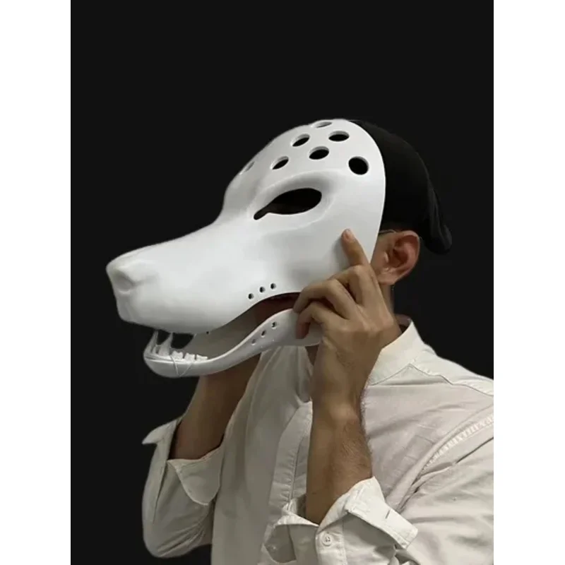 

DY20Realistic Style Fursuit Canidae Headbase Movable Jaw Furry Cosplay Costumes Accessories cosplay mask25