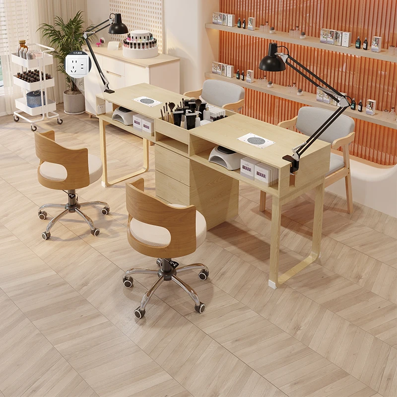 Folding Nail Table Display Stylist Design Beauty Manicurist Tables Equipment Vanity Mesa De Manicure Salon Home Furnishings