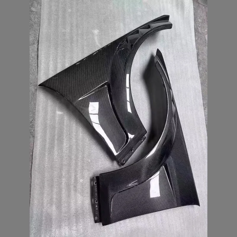 

Крыло из углеродного волокна для Mercedes Benz W204 C63 AMG, модифицированное переднее крыло нового стиля, автомобильные аксессуары