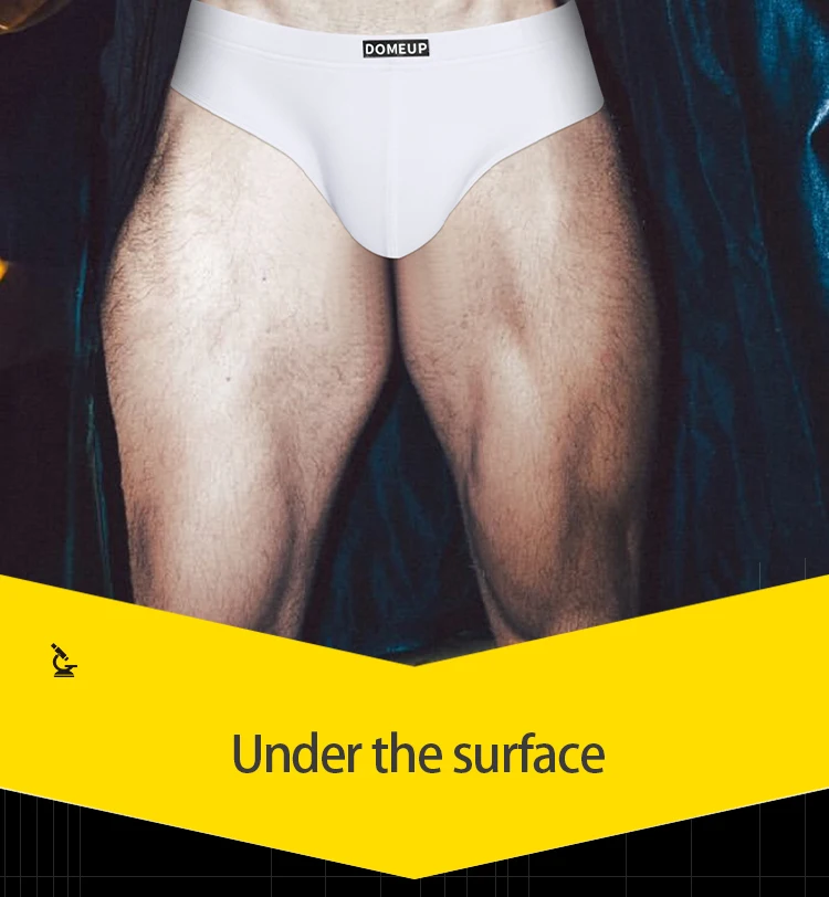 Calzoncillos Bikini Suaves para Hombre, Cintura Elástica Ancha, Bolsa de Soporte 3D, Ropa Interior Transpirable y Agradable para el Uso Diario