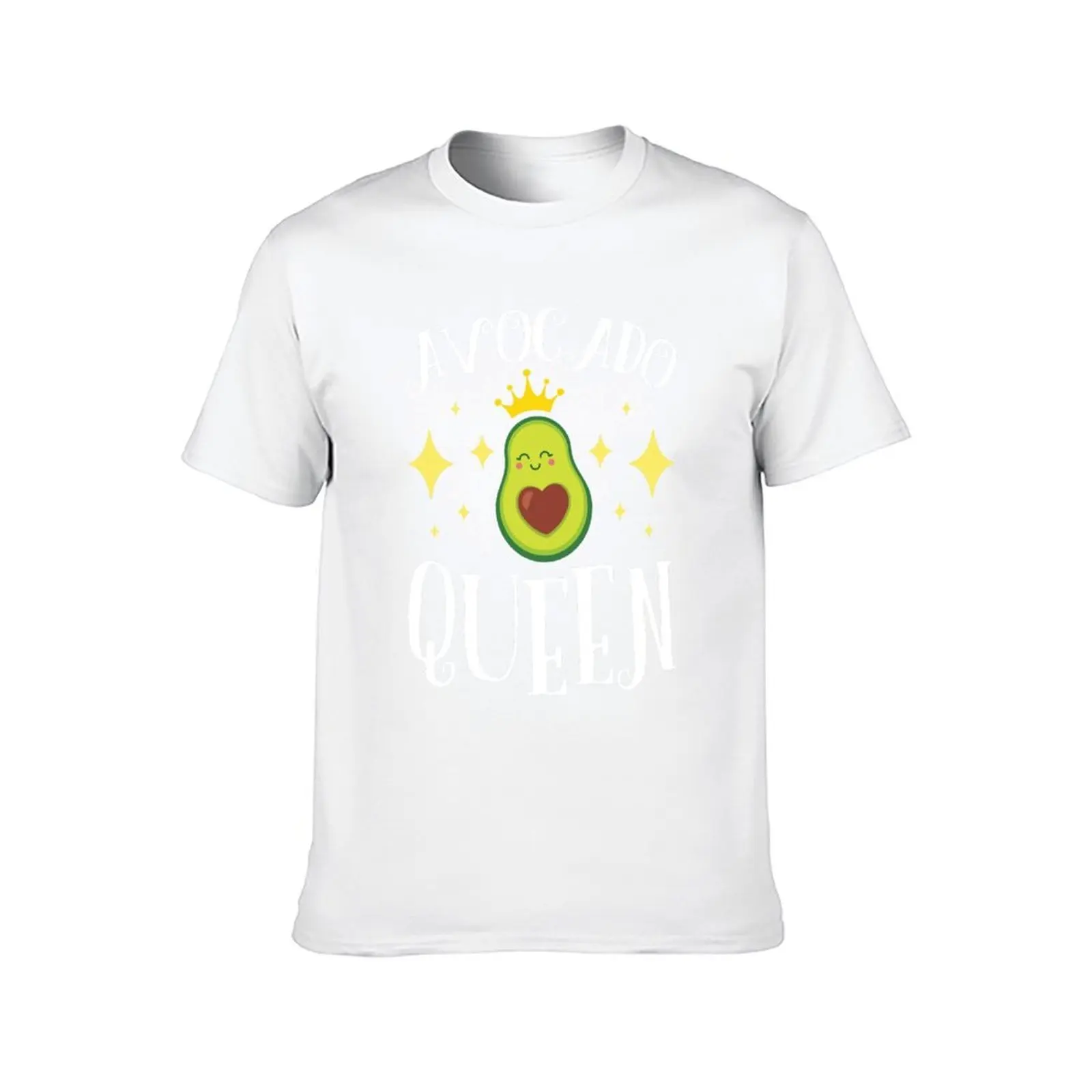 تي شيرت أفوكادو كوين تي شيرت مطبوع تي شيرت للرجال قطن مضحك تي شيرت رجالي قطن تي شيرت #2